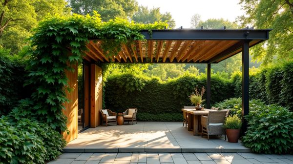 Transform your outdoor space with a bioclimatic pergola
